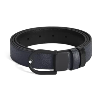 Ceinture réversible Horseshoe 30 mm en cuir grainé