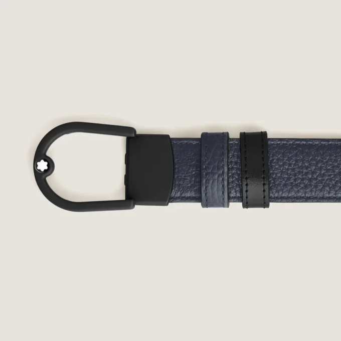 Ceinture réversible Horseshoe 30 mm en cuir grainé Ceinture réversible Horseshoe 30 mm en cuir grainé