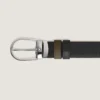 Ceinture réversible Horseshoe 30 mm en cuir grainé Ceinture réversible Horseshoe 30 mm en cuir grainé