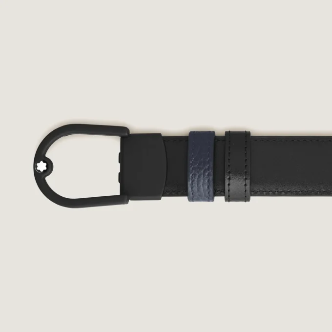 Ceinture réversible Horseshoe 30 mm en cuir grainé Ceinture réversible Horseshoe 30 mm en cuir grainé