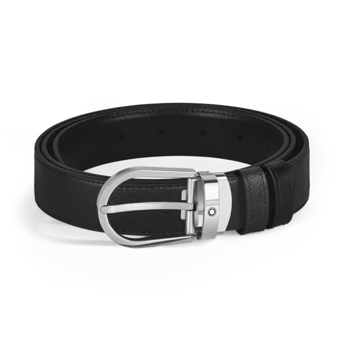 Ceinture réversible Horseshoe 30 mm en cuir Sartorial Ceinture réversible Horseshoe 30 mm en cuir Sartorial