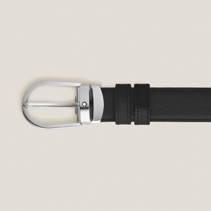 Ceinture réversible Horseshoe 30 mm en cuir Sartorial Ceinture réversible Horseshoe 30 mm en cuir Sartorial