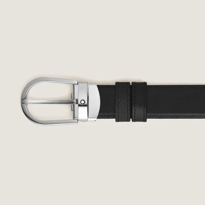 Ceinture réversible Horseshoe 30 mm en cuir Sartorial Ceinture réversible Horseshoe 30 mm en cuir Sartorial