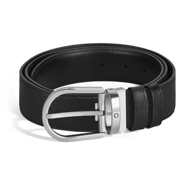 Ceinture réversible Horseshoe 35 mm en cuir Sartorial Ceinture réversible Horseshoe 35 mm en cuir Sartorial