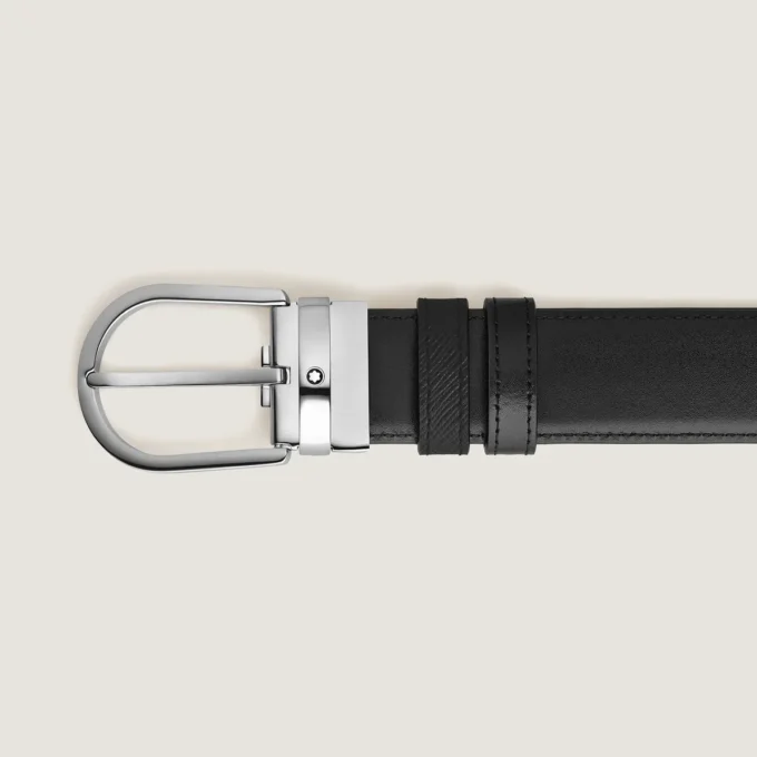 Ceinture réversible Horseshoe 35 mm en cuir Sartorial Ceinture réversible Horseshoe 35 mm en cuir Sartorial