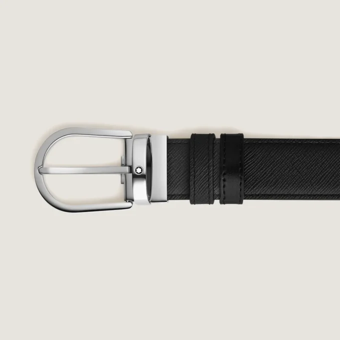 Ceinture réversible Horseshoe 35 mm en cuir Sartorial Ceinture réversible Horseshoe 35 mm en cuir Sartorial