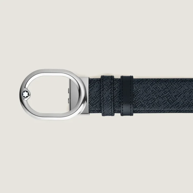 Ceinture réversible L’Ovale 35 mm en cuir Sartorial Ceinture réversible L’Ovale 35 mm en cuir Sartorial
