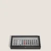 Coffret de collection pour 12 instruments d&rsquo;écriture en bois laqué