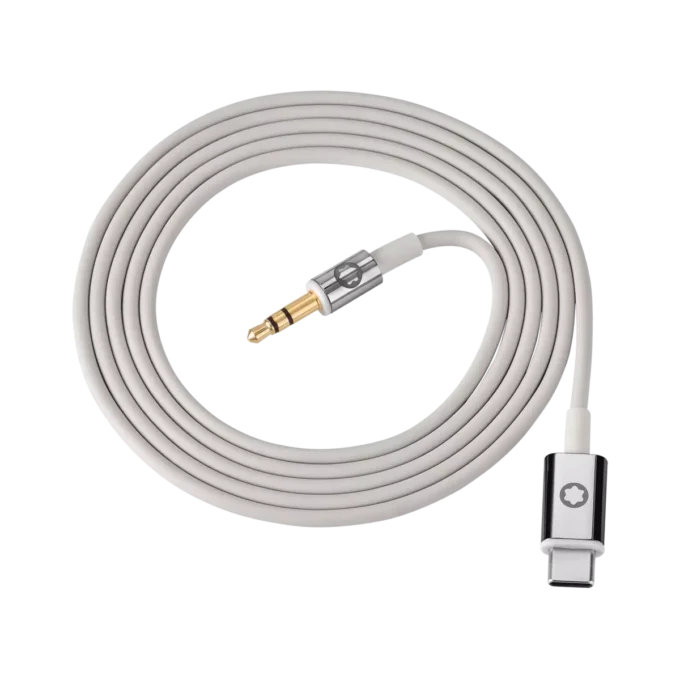 Jeu de câbles gris pour casque Montblanc MB 01