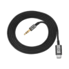Jeu de câbles noir pour casque Montblanc MB 01