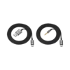 Jeu de câbles noir pour casque Montblanc MB 01