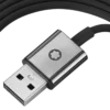 Jeu de câbles noir pour casque Montblanc MB 01