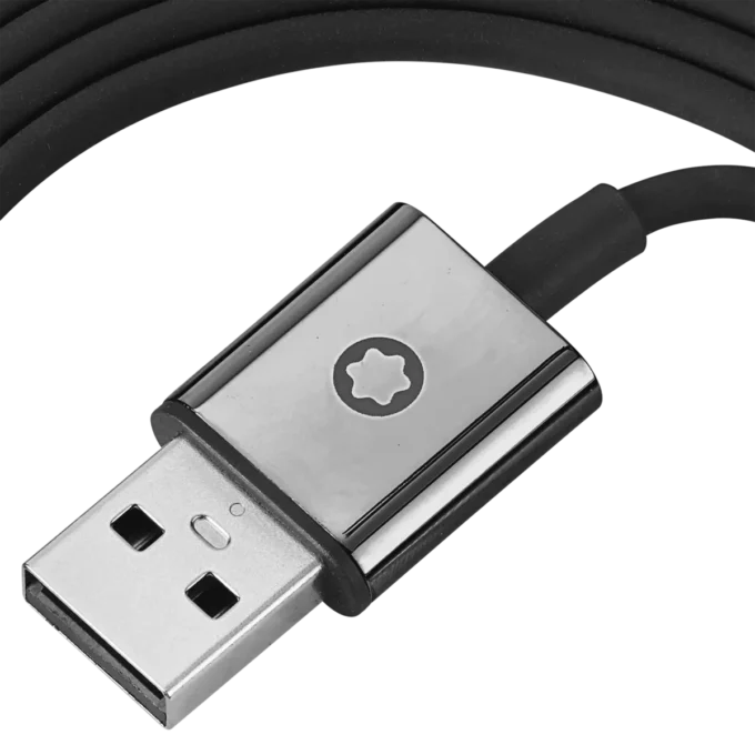 Jeu de câbles noir pour casque Montblanc MB 01