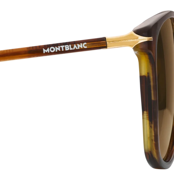 Lunettes de soleil carrées avec monture en acétate de couleur marron Lunettes de soleil carrées avec monture en acétate de couleur marron
