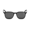 Lunettes de soleil carrées avec monture en acétate noir
