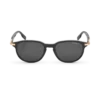 Lunettes de soleil carrées avec monture en acétate noir Lunettes de soleil carrées avec monture en acétate noir