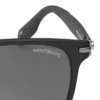 Lunettes de soleil carrées avec monture en acétate noir Lunettes de soleil carrées avec monture en acétate noir