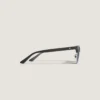 Lunettes de soleil carrées avec monture en acétate noir Lunettes de soleil carrées avec monture en acétate noir