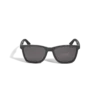 Lunettes de soleil carrées à monture noire injectée