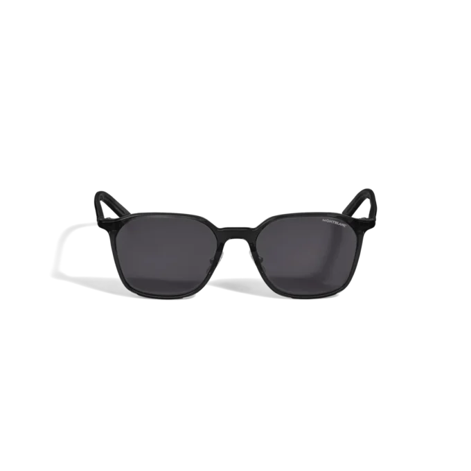 Lunettes de soleil ovales avec monture en acétate noir Lunettes de soleil ovales avec monture en acétate noir