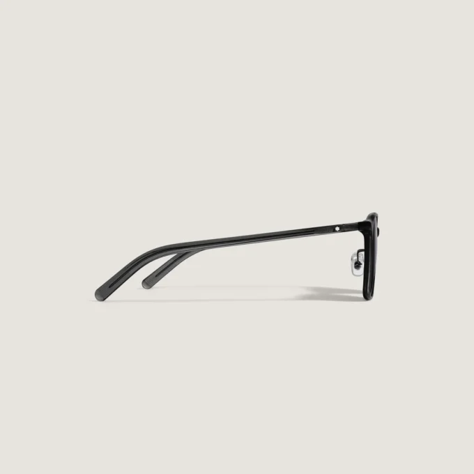 Lunettes de soleil ovales avec monture en acétate noir Lunettes de soleil ovales avec monture en acétate noir