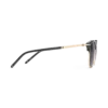 Lunettes de soleil rectangulaires avec monture injectée de couleur noire (M) Lunettes de soleil rectangulaires avec monture injectée de couleur noire (M)