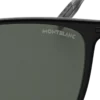 Lunettes de soleil rectangulaires avec monture injectée noire Lunettes de soleil rectangulaires avec monture injectée noire