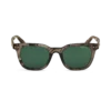 Lunettes de soleil rondes avec monture en acétate de couleur marron Lunettes de soleil rondes avec monture en acétate de couleur marron
