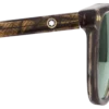 Lunettes de soleil rondes avec monture en acétate de couleur marron Lunettes de soleil rondes avec monture en acétate de couleur marron