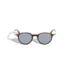 Lunettes de soleil rondes avec monture en acétate havane Lunettes de soleil rondes avec monture en acétate havane