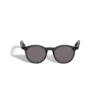 Lunettes de soleil rondes avec monture en acétate injecté noir Lunettes de soleil rondes avec monture en acétate injecté noir