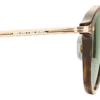 Lunettes de soleil rondes avec monture injectée couleur Havane Lunettes de soleil rondes avec monture injectée couleur Havane