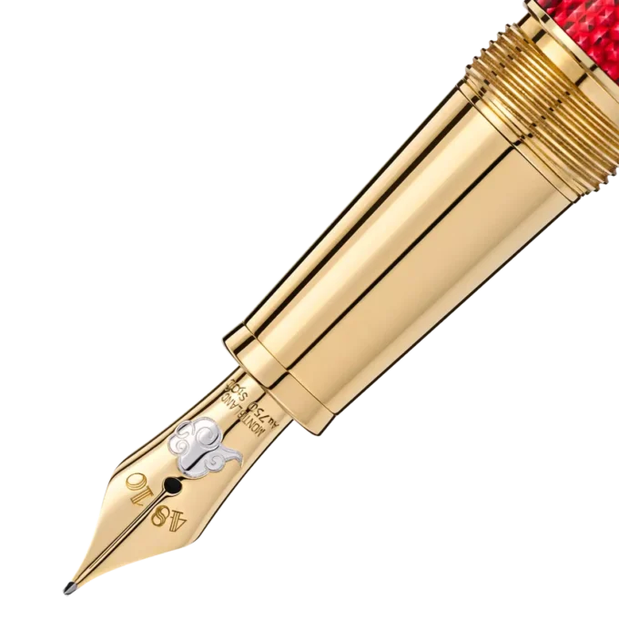 Meisterstück Solitaire Doué Red Hour Classique Stylo plume F Édition spéciale Meisterstück Solitaire Doué Red Hour Classique Stylo plume F Édition spéciale