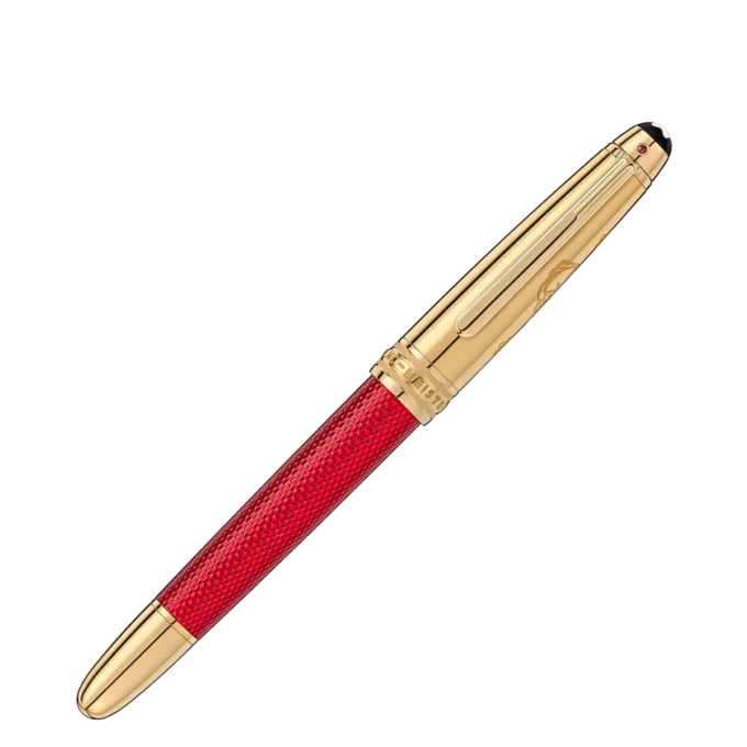 Meisterstück Solitaire Doué Red Hour Classique Stylo plume F Édition spéciale Meisterstück Solitaire Doué Red Hour Classique Stylo plume F Édition spéciale