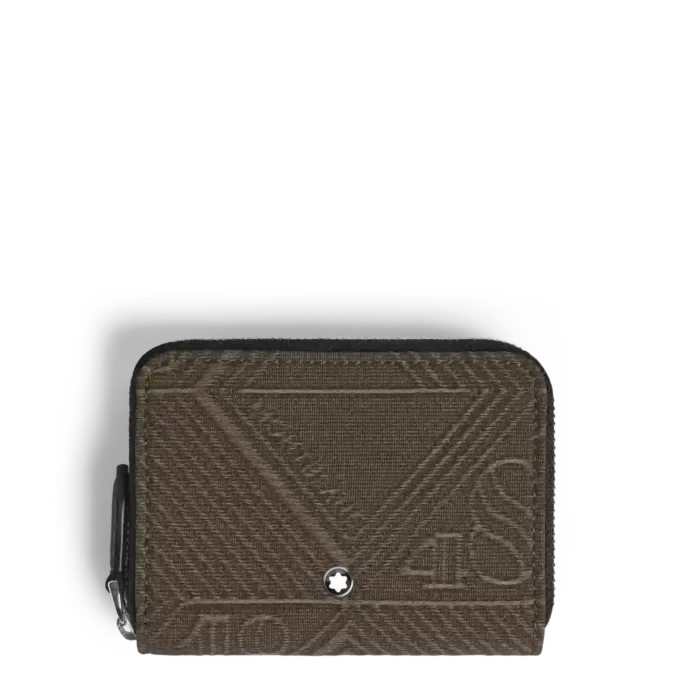 Mini portefeuille 4810 en jacquard 2cc avec fermeture à glissière Mini portefeuille 4810 en jacquard 2cc avec fermeture à glissière