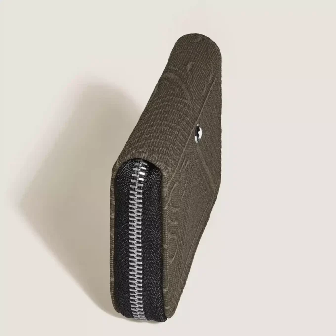 Mini portefeuille 4810 en jacquard 2cc avec fermeture à glissière Mini portefeuille 4810 en jacquard 2cc avec fermeture à glissière