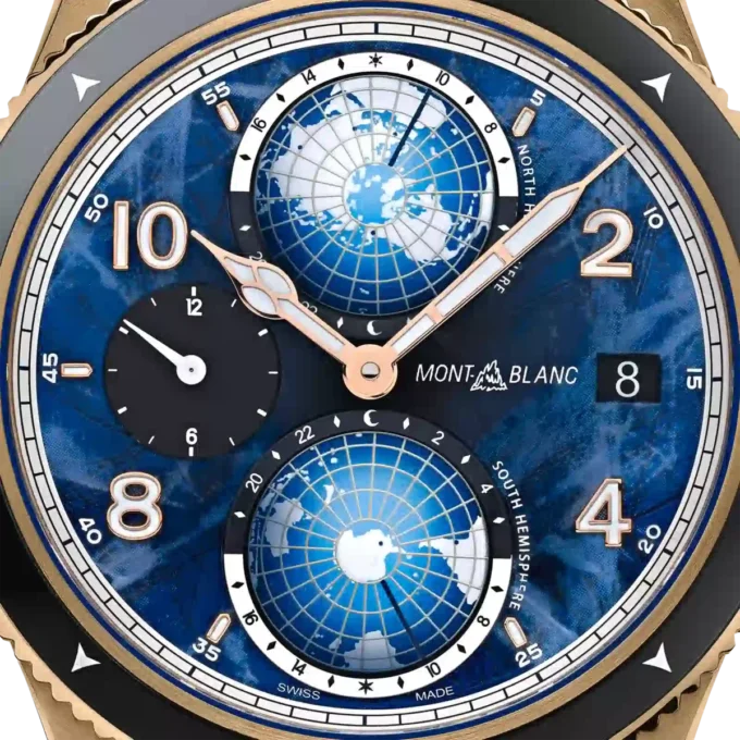 Montblanc 1858 Geosphere 0 Oxygen Édition limitée – 1786 pièces Montblanc 1858 Geosphere 0 Oxygen Édition limitée – 1786 pièces