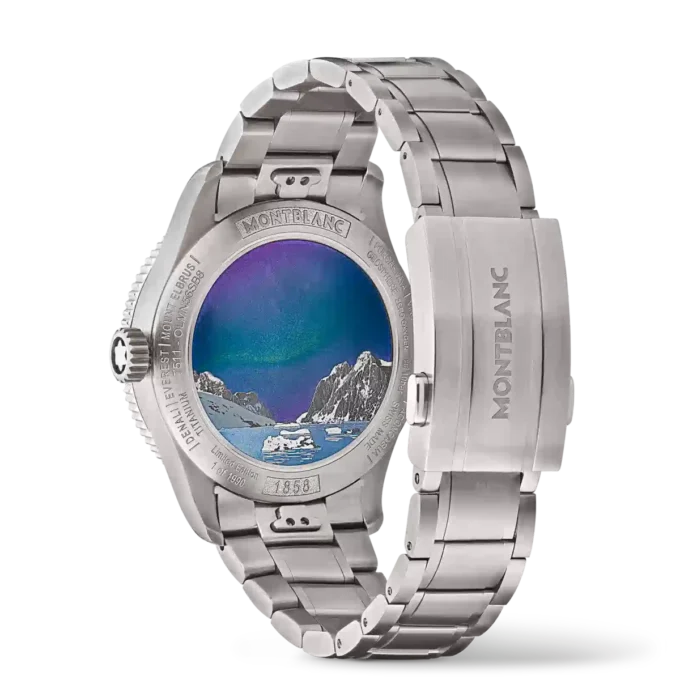 Montblanc 1858 Geosphere 0 Oxygen South Pole Exploration Limited Edition – 1990 pièces Montblanc 1858 Geosphere 0 Oxygen South Pole Exploration Limited Edition – 1990 pièces