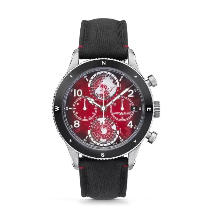 Montblanc 1858 Geosphere Chronograph 0 Oxygen Limited Edition – 290 pièces Montblanc 1858 Geosphere Chronograph 0 Oxygen Limited Edition – 290 pièces