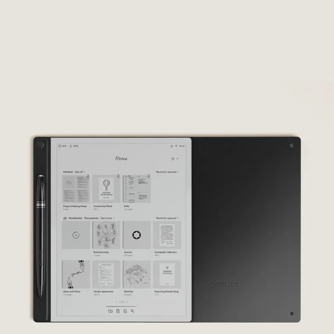 Montblanc Digital Paper couleur Mystery Black Montblanc Digital Paper couleur Mystery Black