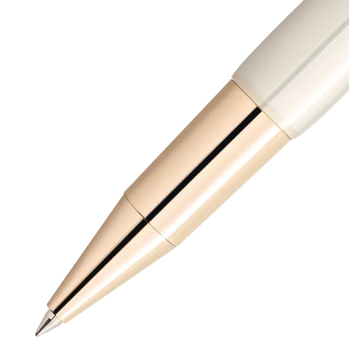 Montblanc Heritage Rouge et Noir « Baby » Édition spéciale Rollerball couleur ivoire Montblanc Heritage Rouge et Noir « Baby » Édition spéciale Rollerball couleur ivoire