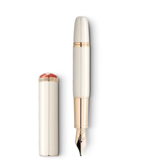 Montblanc Heritage Rouge et Noir « Baby » Édition spéciale Stylo plume couleur ivoire