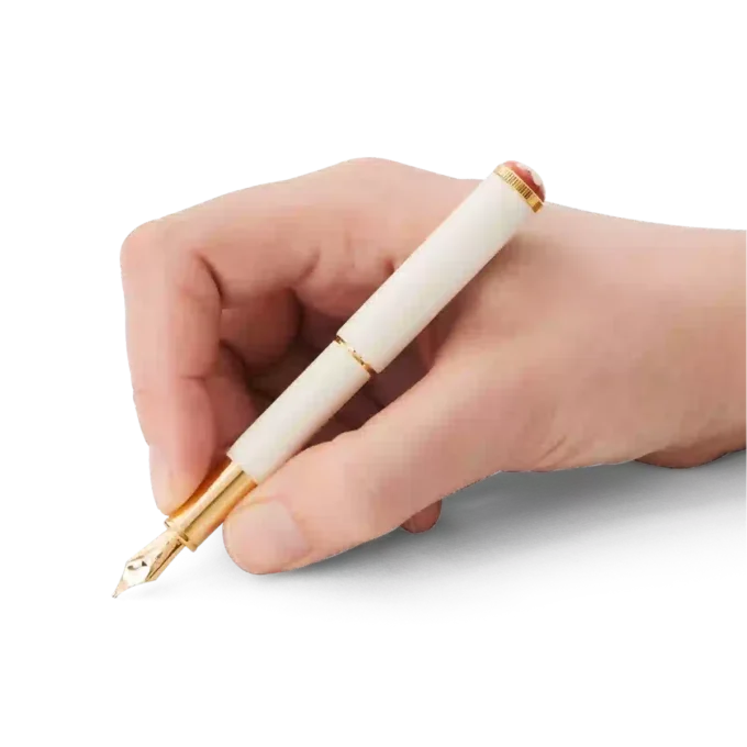 Montblanc Heritage Rouge et Noir « Baby » Édition spéciale Stylo plume couleur ivoire F Montblanc Heritage Rouge et Noir « Baby » Édition spéciale Stylo plume couleur ivoire F