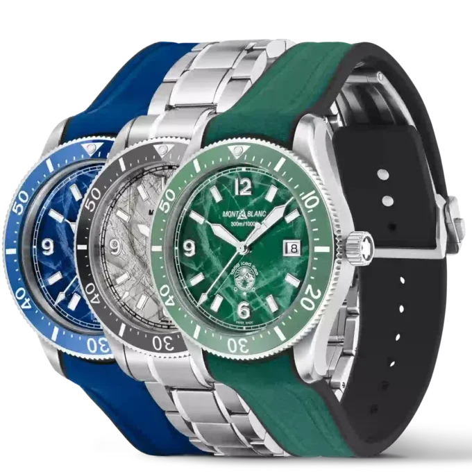 Montblanc Iced Sea Automatic Date Coffret Édition limitée – 191 pièces Montblanc Iced Sea Automatic Date Coffret Édition limitée – 191 pièces