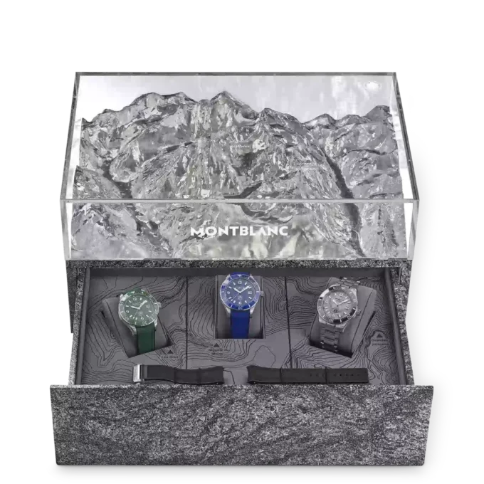 Montblanc Iced Sea Automatic Date Coffret Édition limitée – 191 pièces Montblanc Iced Sea Automatic Date Coffret Édition limitée – 191 pièces