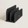 Porte-lettres, cuir Saffiano, noir Porte-lettres, cuir Saffiano, noir