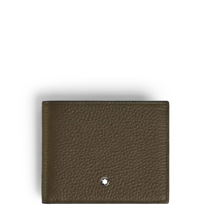 Portefeuille grainé 4cc porte-monnaie Portefeuille grainé 4cc porte-monnaie