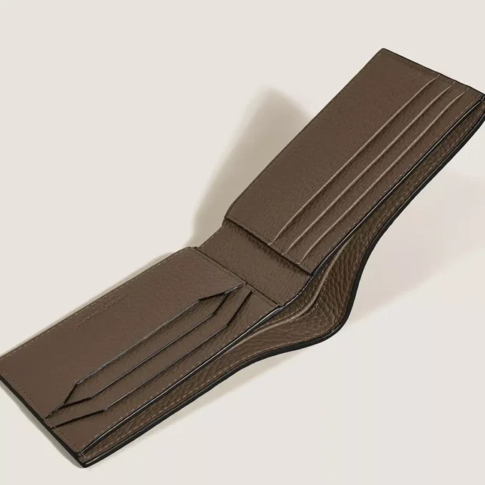 Portefeuille grainé 6cc Portefeuille grainé 6cc