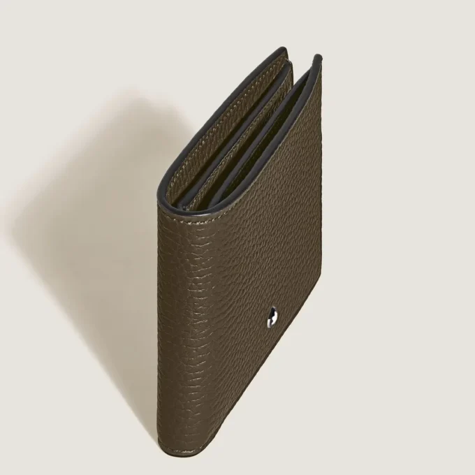 Portefeuille grainé 6cc Portefeuille grainé 6cc