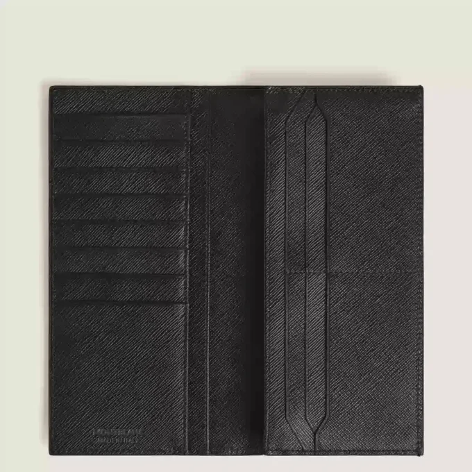 Portefeuille Sartorial 14cc avec poche zippée Portefeuille Sartorial 14cc avec poche zippée
